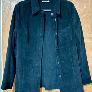 Marsh Landing Women's Vintage Black Leather Jacket